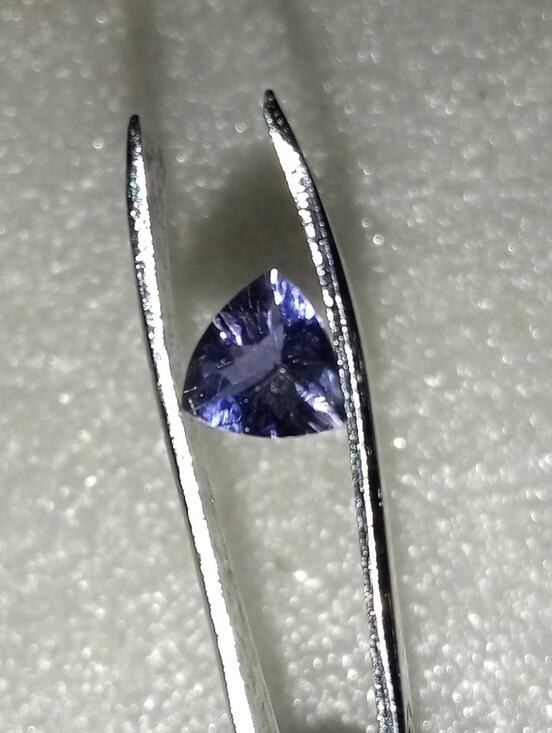 Jewelry - SALE!!! WAS $600  Beautiful Deep Color Natural 2.0ct Trillion  Purple Tanzanite